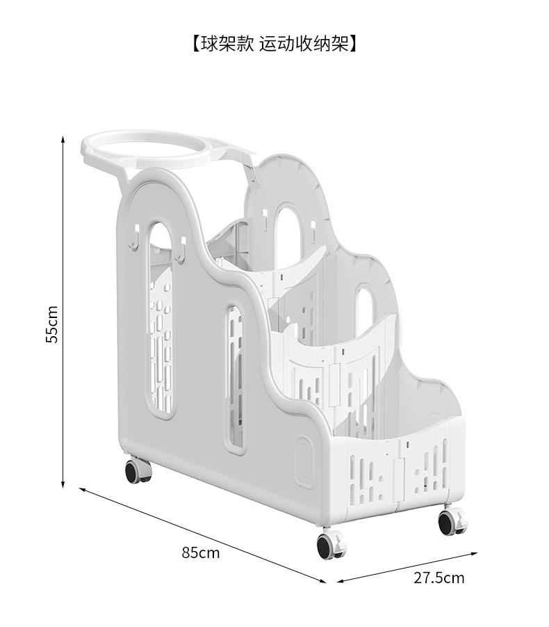 수납랙 이동식 요가매트 홈 피트니스 스포츠 용품 정리  - Sports Equipment Trolley 리뷰 및 가격