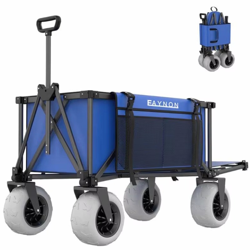 YTUIN OEM 확장형 대형 스포츠 웨건 카트 접이식 - Sports Equipment Trolley 리뷰 및 가격