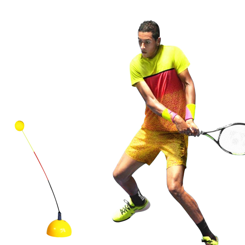 전문 테니스 트레이너 휴대용 연습 훈련 공 장비 스테레 - Sports Equipment Tennis 리뷰 및 가격