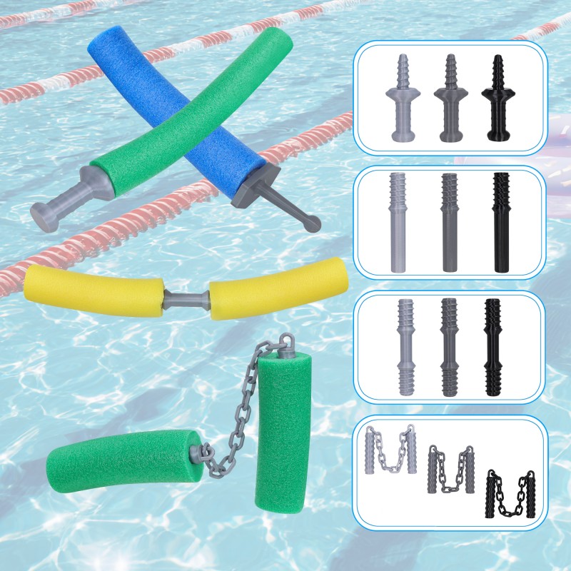 야외 부력 풀 국수 검, 플로팅 워터 스워드 세이버 핸 - Foam Pool Noodle 리뷰 및 가격