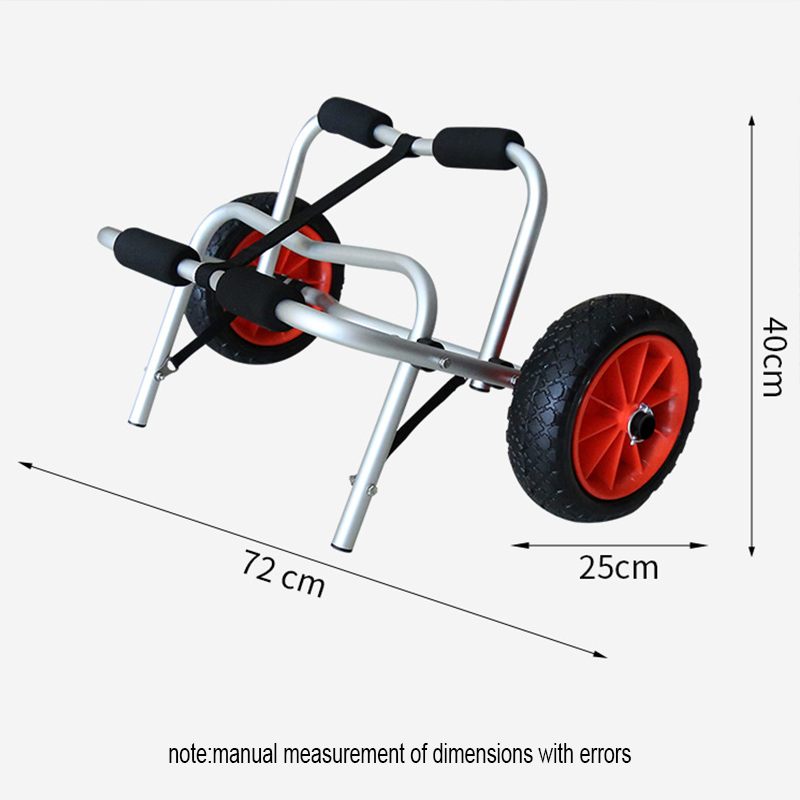 휴대용 접이식 카약 트롤리, 탈부착식 바퀴가 있는 만능 - Sports Equipment Trolley 리뷰 및 가격