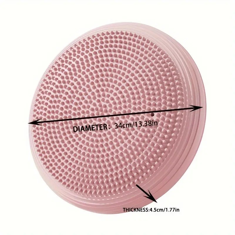 두꺼운 요가 매트 플랫 밸런스 마사지 요가 트레이너 운 - Sports Equipment Wholesale 리뷰 및 가격